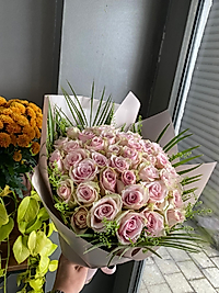 İthal Pembe Butik Gül Buketi